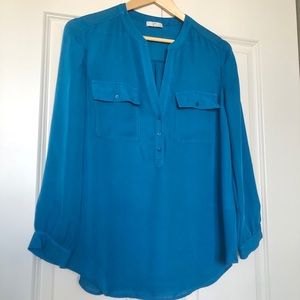 *Not for sale* Joie Teal Silk Top - Small